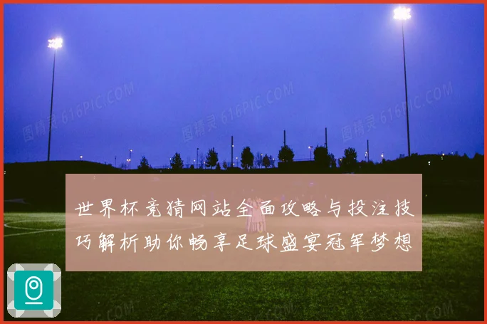 世界杯竞猜网站全面攻略与投注技巧解析助你畅享足球盛宴冠军梦想之路